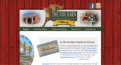 Desktop Screenshot of foxbarnwinery.com
